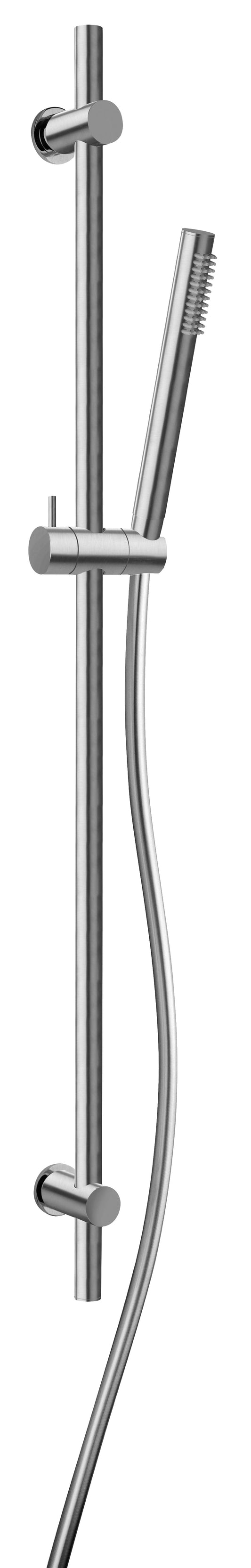 LaToscana Round Modern Brass Slide Bar Kit - Luxe Bathroom Vanities