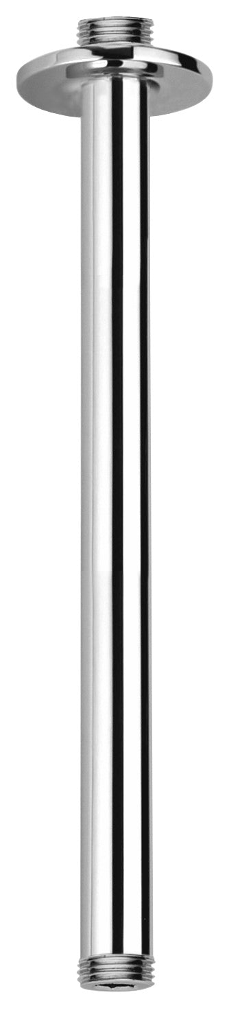 LaToscana 12'' Round Ceiling Brass Shower Arm - Luxe Bathroom Vanities