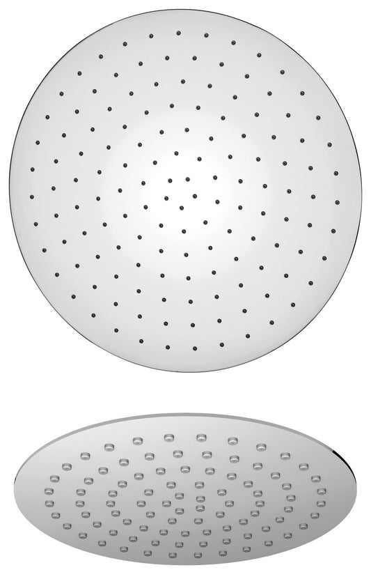 LaToscana 8'' Round Stainless Steel Ultra Slim Shower Head - Luxe Bathroom Vanities