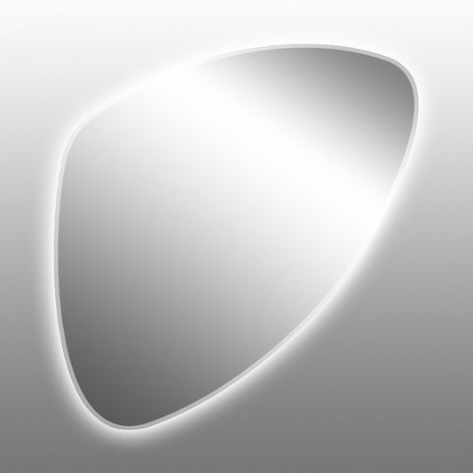 LaToscana Modern Oval Wall Mirror - Luxe Bathroom Vanities