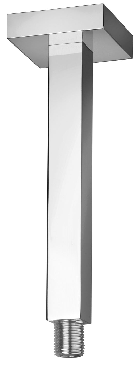 LaToscana 6'' Square Ceiling Brass Shower Arm - Luxe Bathroom Vanities