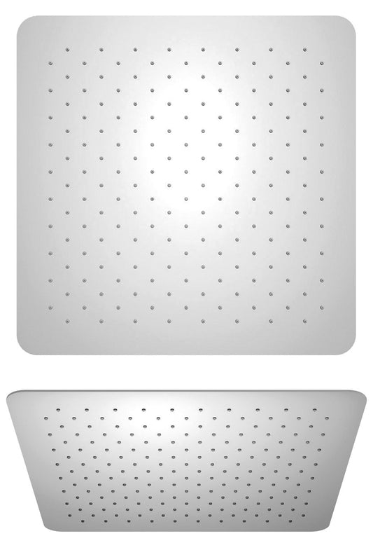 LaToscana 10'' Square Stainless Steel Ultra Slim Shower Head - Luxe Bathroom Vanities