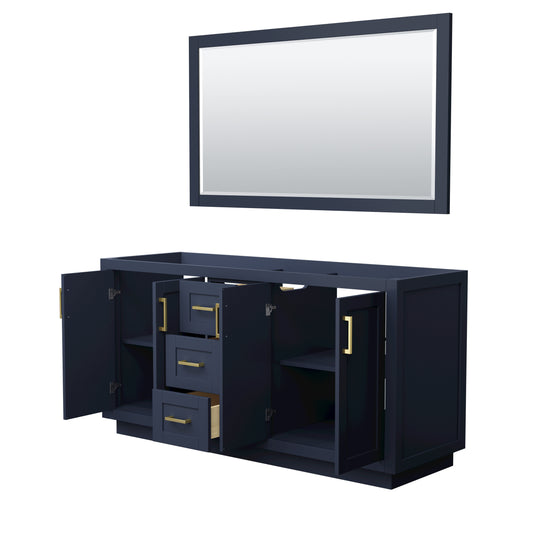 Wyndham Miranda 66 Inch Double Bathroom Vanity with Trim - Luxe Bathroom Vanities