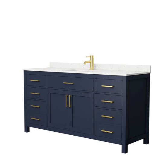 Wyndham Beckett 66 Inch Single Bathroom Vanity - Luxe Bathroom Vanities