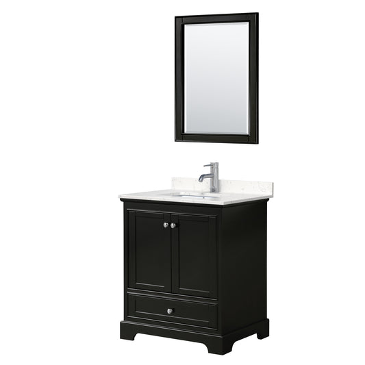 Wyndham Deborah 30 Inch Single Bathroom Vanity - Luxe Bathroom Vanities
