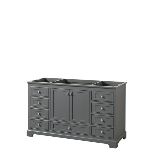 60 inch Single Bathroom Vanity, No Countertop, No Sink, and No Mirror - Luxe Bathroom Vanities Luxury Bathroom Fixtures Bathroom Furniture