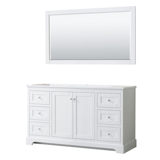 Wyndham Avery 60 Inch Single Bathroom Vanity - Luxe Bathroom Vanities