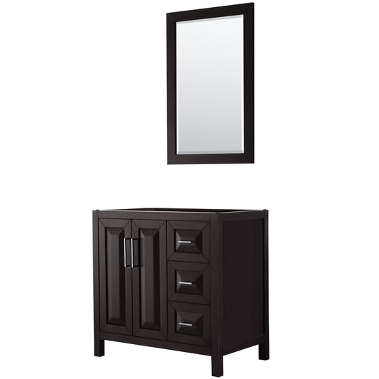 Wyndham Daria 36 Inch Single Bathroom Vanity - Luxe Bathroom Vanities