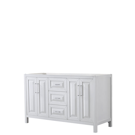 60 inch Double Bathroom Vanity, No Countertop, No Sink, and No Mirror - Luxe Bathroom Vanities Luxury Bathroom Fixtures Bathroom Furniture