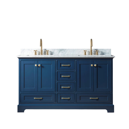 Legion Furniture 60" Solid Wood Sink Vanity Without Faucet - Luxe Bathroom Vanities