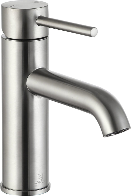 Valle Single Hole Single Handle Bathroom Faucet - Luxe Bathroom Vanities