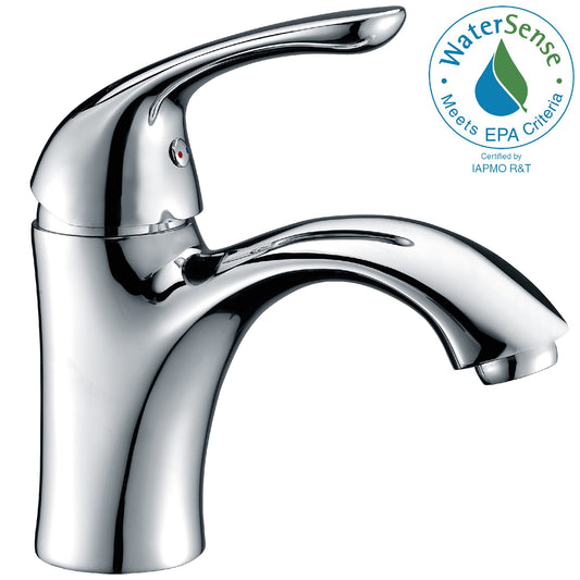Clavier Series Single Hole Single-Handle Mid-Arc Bathroom Faucet - Luxe Bathroom Vanities