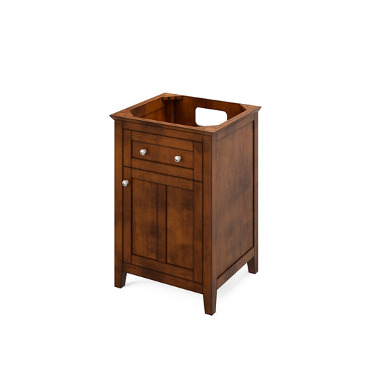 Hardware Resources Jeffrey Alexander 24" Chatham Vanity, undermount rectangle bowl - Luxe Bathroom Vanities