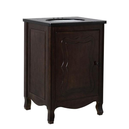 Bellaterra Home 24 in Single sink vanity-manufactured - Luxe Bathroom Vanities