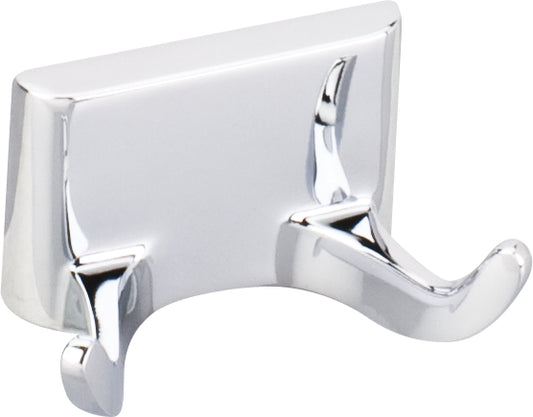 Jeffrey Alexander Bridgeport Double Robe Hook  By Hardware Resources - Luxe Bathroom Vanities