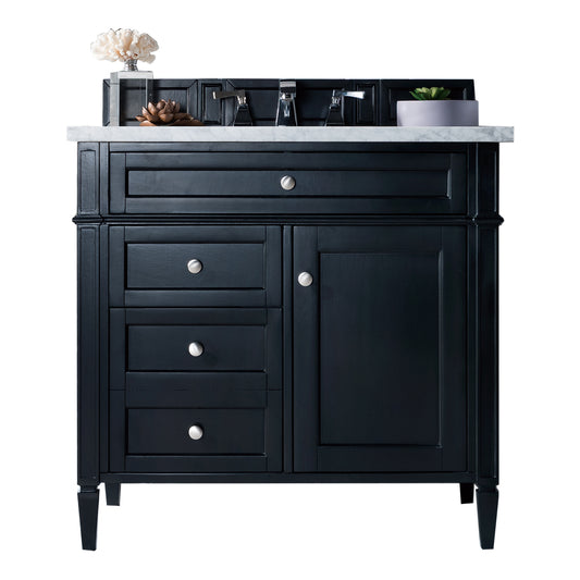 James Martin Brittany 36" Single Vanity with 3 CM Countertop - Luxe Bathroom Vanities