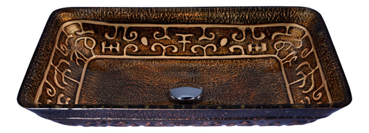 Alto Series Vessel Sink in Macedonian Bronze - Luxe Bathroom Vanities
