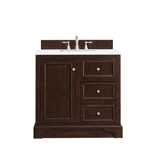 James Martin De Soto 36" Single Vanity with 3 CM Countertop - Luxe Bathroom Vanities