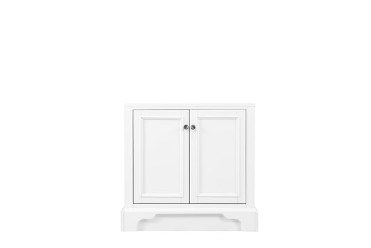 De Soto Hutch Base (for Double Tower Hutch) - Luxe Bathroom Vanities
