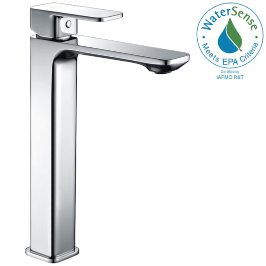 Vibra Single Hole Single-Handle Bathroom Sink Faucet - Luxe Bathroom Vanities