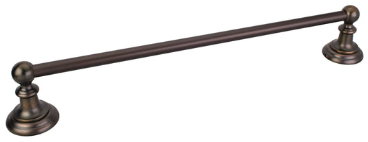 Jeffrey Alexander Fairview Bronze 24" Single Towel Bar  By Hardware Resources - Luxe Bathroom Vanities