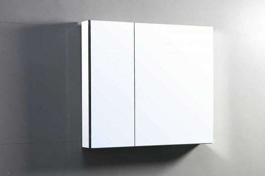 Virtu USA Confiant 30 in. W x 26 in. H Mirrored Medicine Cabinet - Luxe Bathroom Vanities