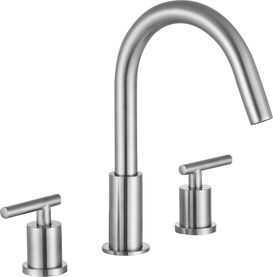 Roman 8 in. Widespread 2-Handle Bathroom Faucet - Luxe Bathroom Vanities
