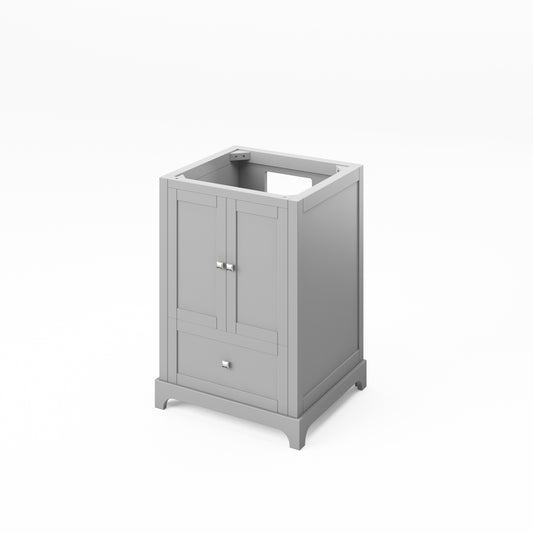 Hardware Resources Jeffrey Alexander 24" Addington Vanity, undermount rectangle bowl - Luxe Bathroom Vanities