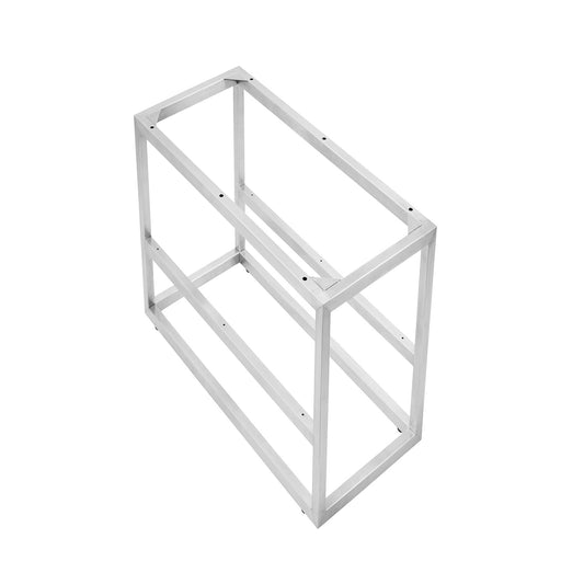 Columbia 31.5" Stainless Steel Base - Luxe Bathroom Vanities