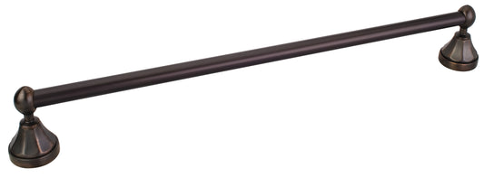 Jeffrey Alexander Newbury Bronze 18" Single Towel Bar  By Hardware Resources - Luxe Bathroom Vanities