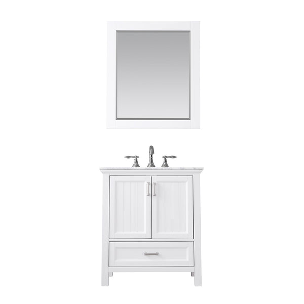 Altair Isla 30" Single Bathroom Vanity Set Countertop with Mirror - Luxe Bathroom Vanities