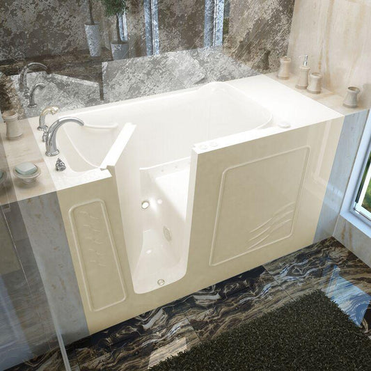 MediTub Walk-In 30 x 60 Left Drain Air Jetted Walk-In Bathtub - Luxe Bathroom Vanities Luxury Bathroom Fixtures Bathroom Furniture