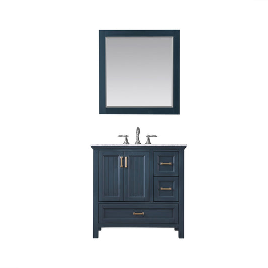 Altair Isla 36" Single Bathroom Vanity Set Countertop with Mirror - Luxe Bathroom Vanities