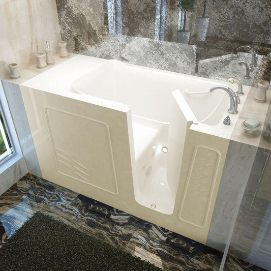 MediTub Walk-In 30 x 60 Right Drain Whirlpool Jetted Walk-In Bathtub - Luxe Bathroom Vanities Luxury Bathroom Fixtures Bathroom Furniture