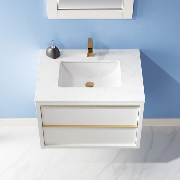 Altair Morgan 30" Single Bathroom Vanity Set Countertop with Mirror - Luxe Bathroom Vanities
