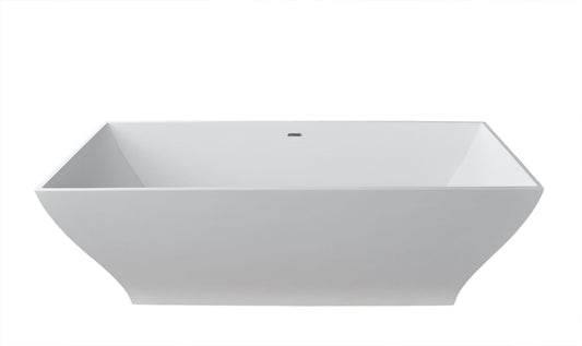 Atlantis Whirlpools Blythe 32 x 71 Artificial Stone Freestanding Bathtub - Luxe Bathroom Vanities Luxury Bathroom Fixtures Bathroom Furniture