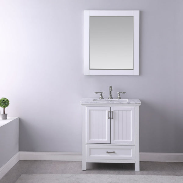 Altair Isla 30" Single Bathroom Vanity Set Countertop with Mirror - Luxe Bathroom Vanities