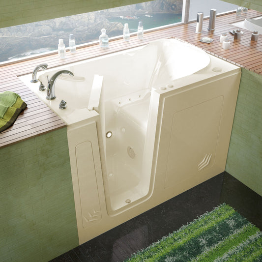 MediTub Walk-In 30 x 54 Left Drain Air Jetted Walk-In Bathtub - Luxe Bathroom Vanities Luxury Bathroom Fixtures Bathroom Furniture