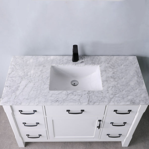 Altair Maribella 48" Single Bathroom Vanity Set Countertop without Mirror - Luxe Bathroom Vanities