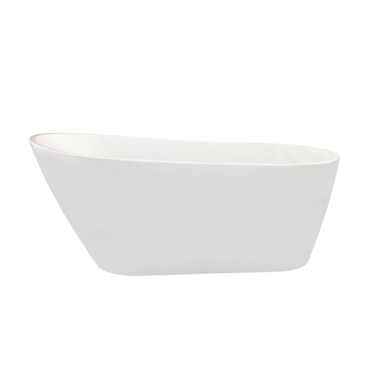 Altair Shaia 67" x 32" Freestanding Soaking Acrylic Bathtub - Luxe Bathroom Vanities