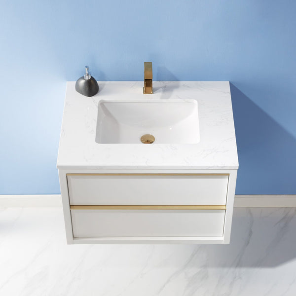 Altair Morgan 30" Single Bathroom Vanity Set Countertop without Mirror - Luxe Bathroom Vanities
