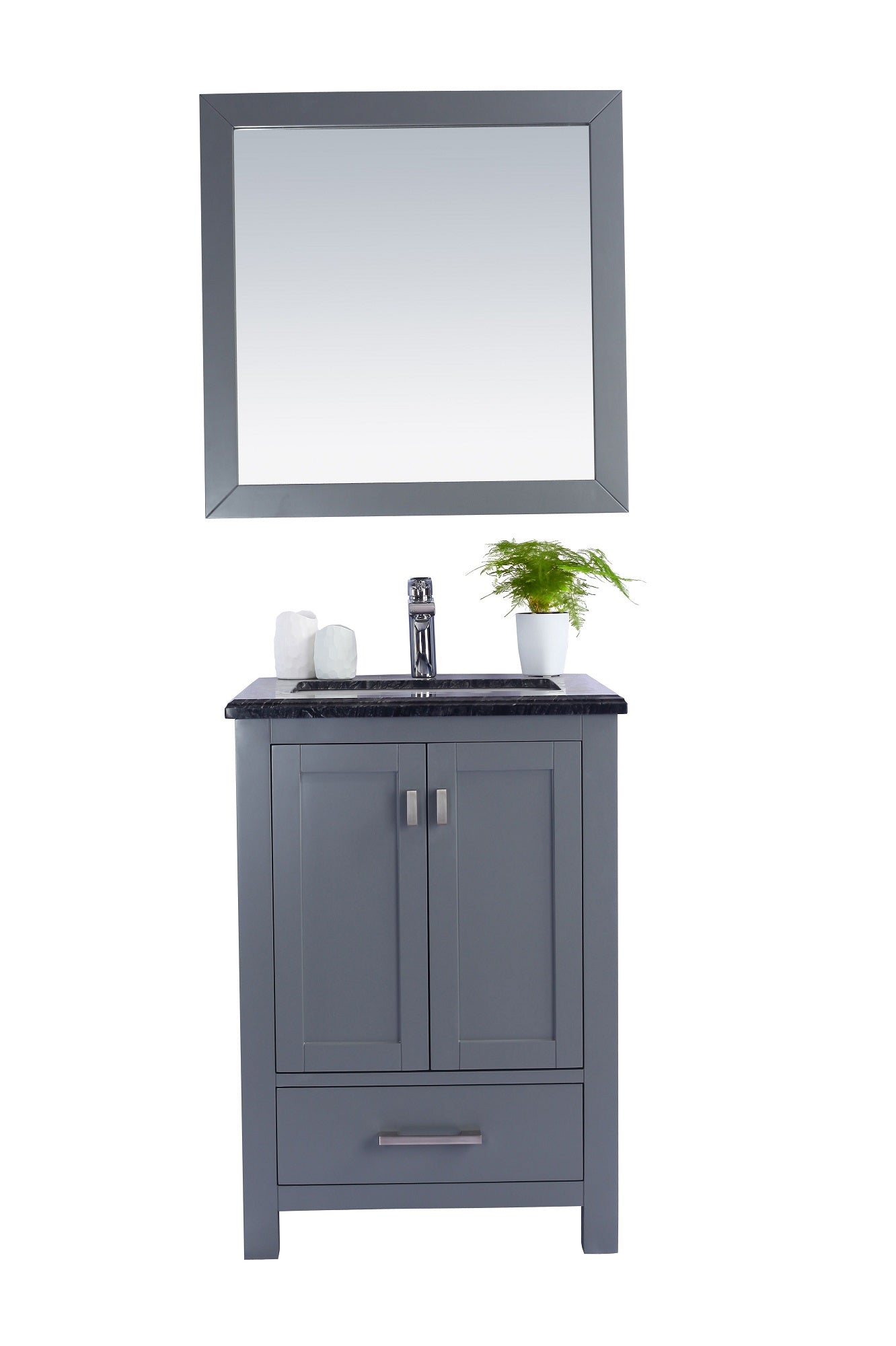 Wilson 24 - Cabinet with Countertop - Luxe Bathroom Vanities Luxury Bathroom Fixtures Bathroom Furniture