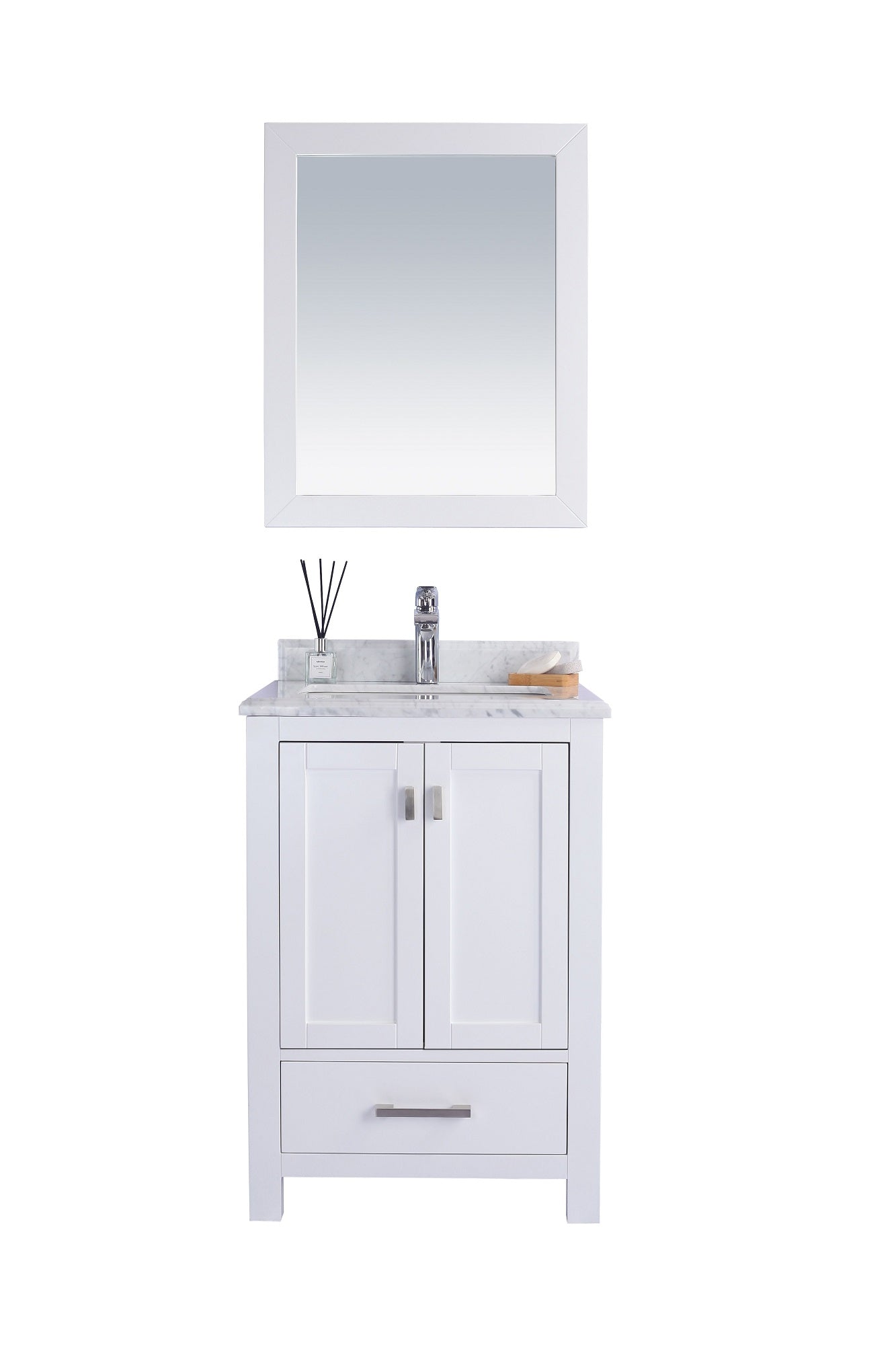 Wilson 24 - Cabinet with Countertop - Luxe Bathroom Vanities Luxury Bathroom Fixtures Bathroom Furniture