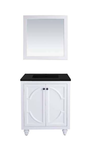 Odyssey - 30 - Cabinet with VIVA Stone Solid Surface Countertop - Luxe Bathroom Vanities Luxury Bathroom Fixtures Bathroom Furniture