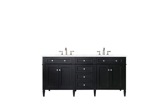 James Martin Brittany 72" Double Vanity with 3 CM Countertop