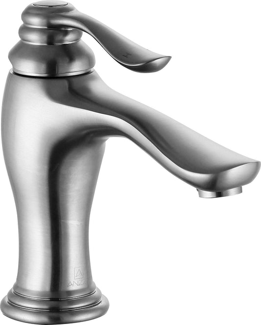 Anfore Single Hole Single Handle Bathroom Faucet - Luxe Bathroom Vanities