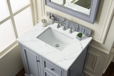 James Martin De Soto 30" Single Vanity with 3 CM Countertop - Luxe Bathroom Vanities