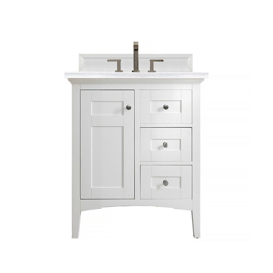 James Martin Palisades 30" Single Vanity with 3 CM Countertop - Luxe Bathroom Vanities