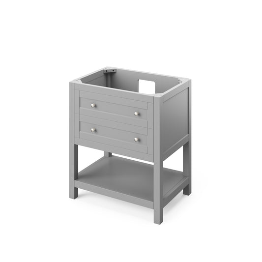 Hardware Resources Jeffrey Alexander 30" Astoria Vanity, undermount rectangle bowl - Luxe Bathroom Vanities