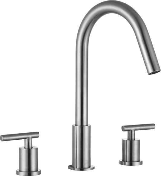 Spartan 8 in. Widespread 2-Handle Bathroom Faucet - Luxe Bathroom Vanities